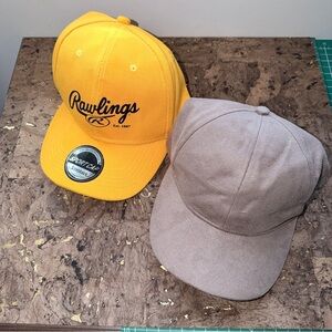 2 Pack: H&M plus Rawlings Hats 🧢